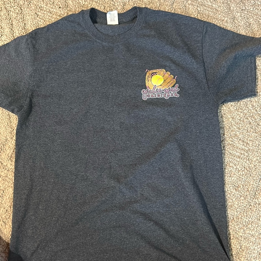 Girlie girl softball shirt